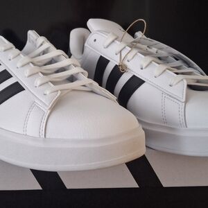 adidas White and Black Sneakers